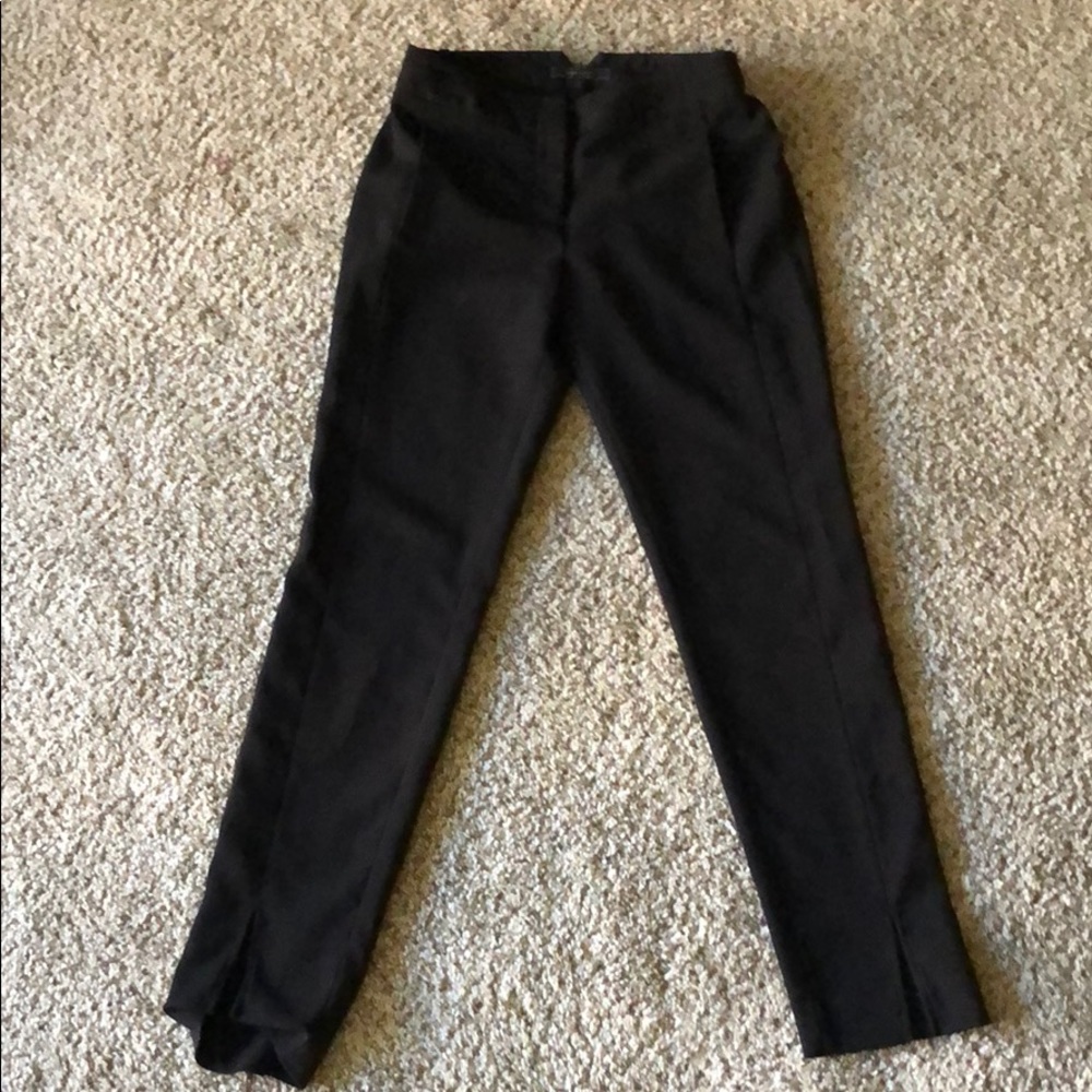 Bcbg black cigarette slacks